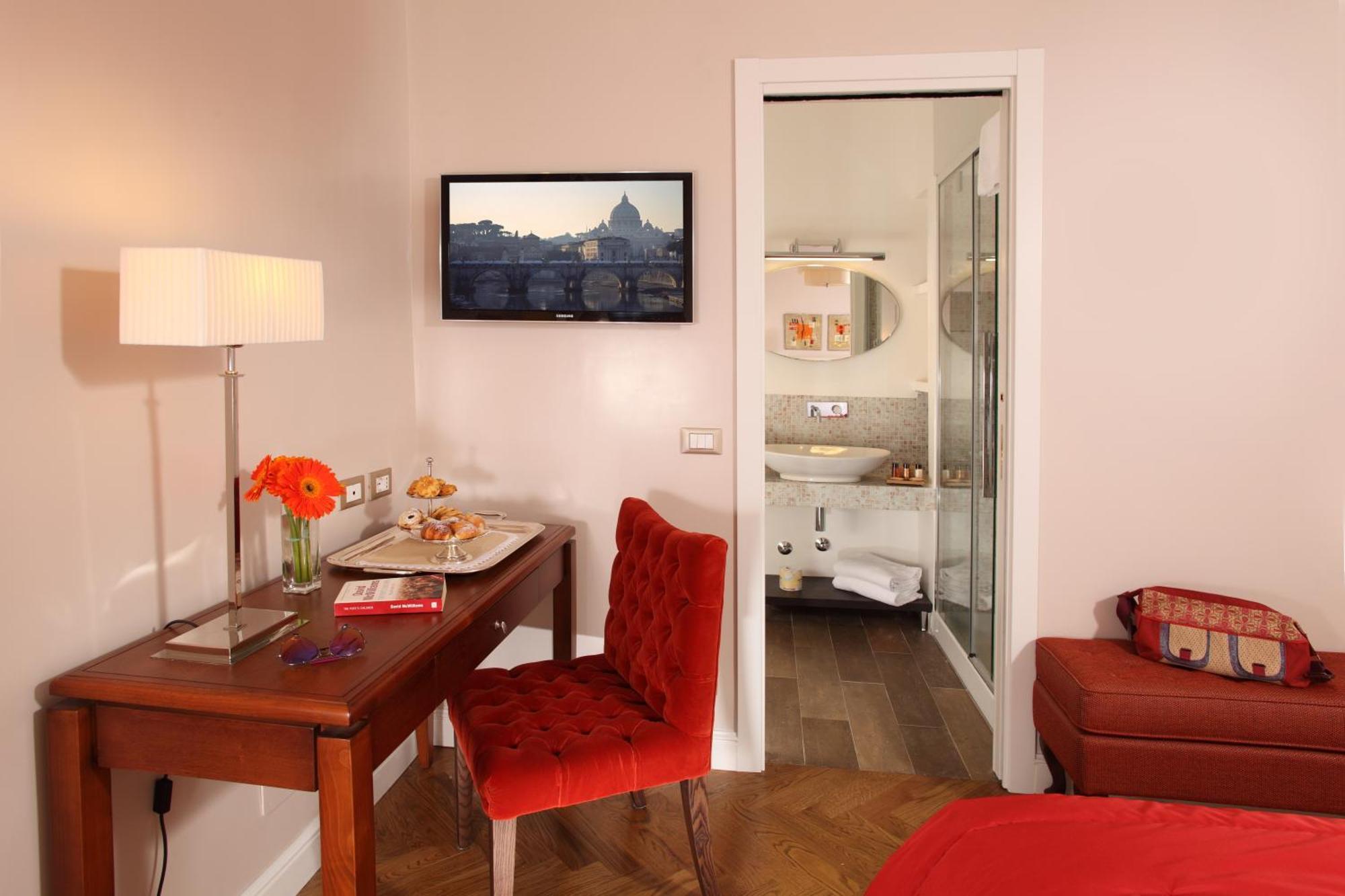 Chambre Double ou Lits Jumeaux - Bâtiment Annexe - Via del Corso 75